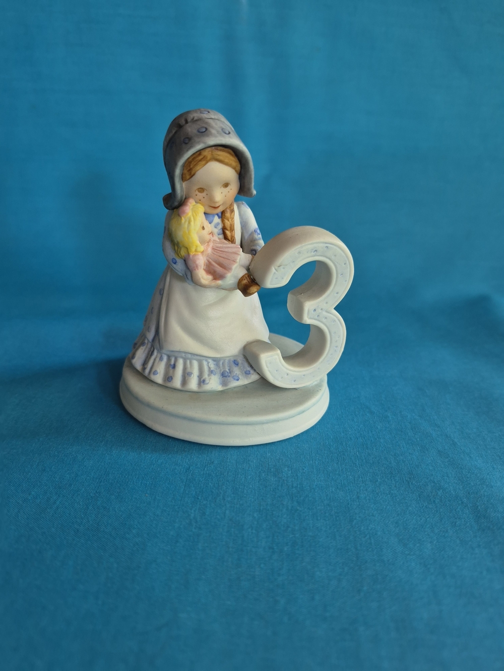 Holly Hobbie Happy Birthday Three Year Old Year Old Figurine Vintage Doll Mint